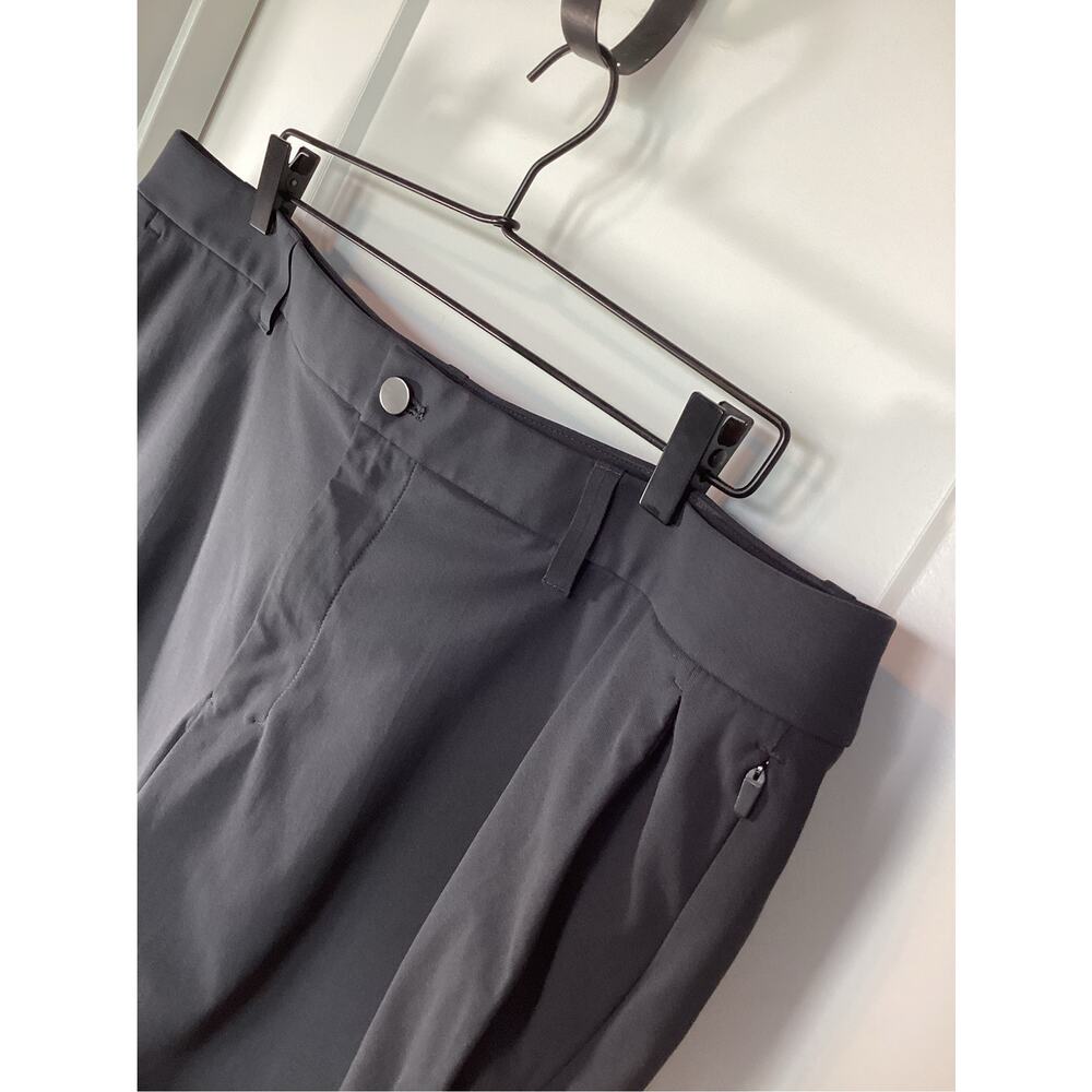 Lululemon ABC Classic-Fit Shorts 9" *Warpstreme Flat Front Men's Black Size 40 - Picture 5 of 12